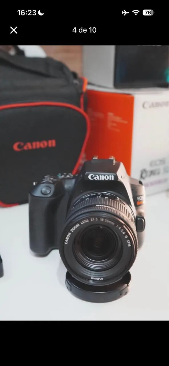 Cânon Sl3 + acessórios  - Foto 4