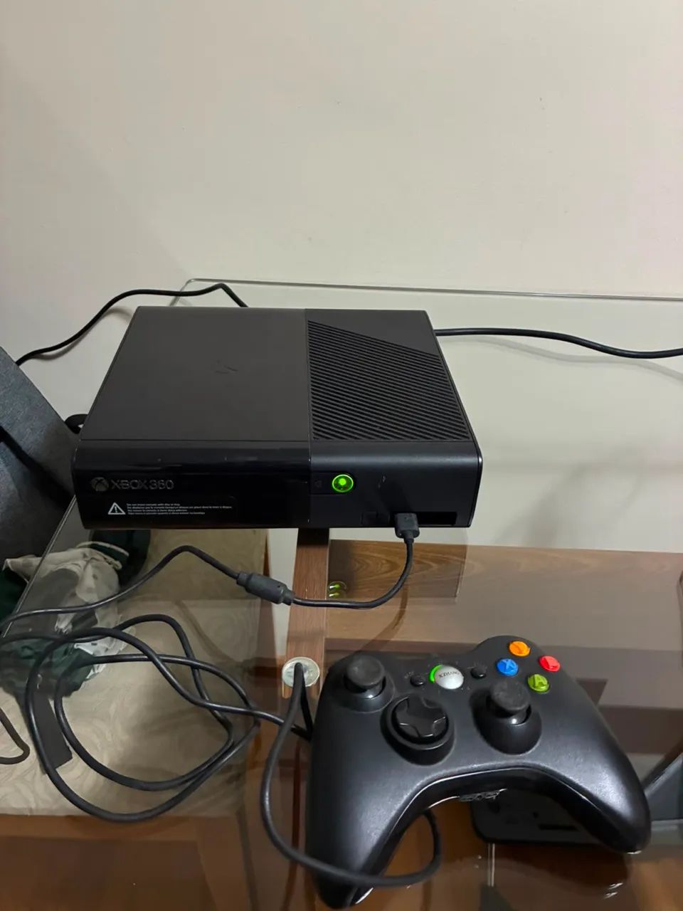 Xbox 360 E Original + Kinect + Dance Central 3 - Funcionando Perfeitamente