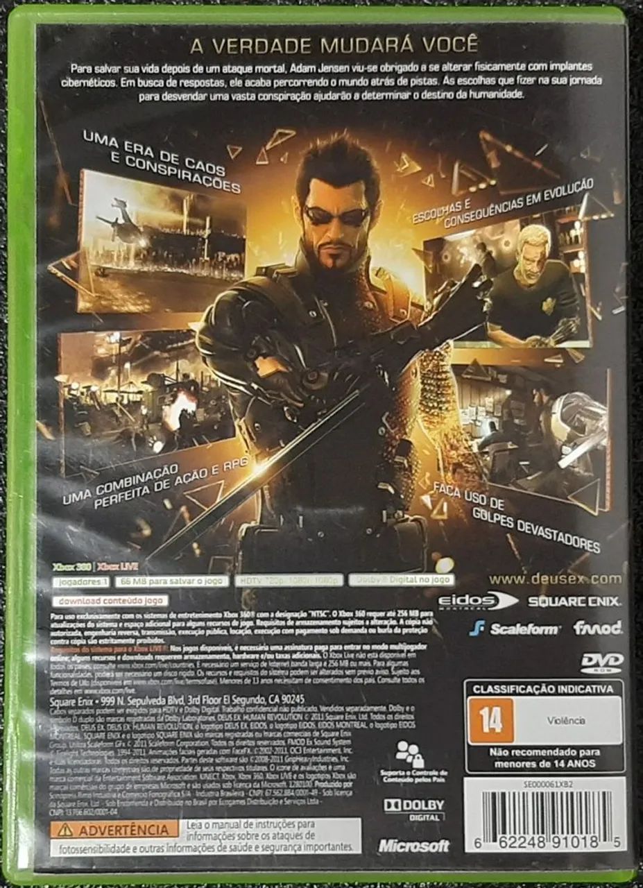 Deus ex human revolution xbox 360 - Foto 4