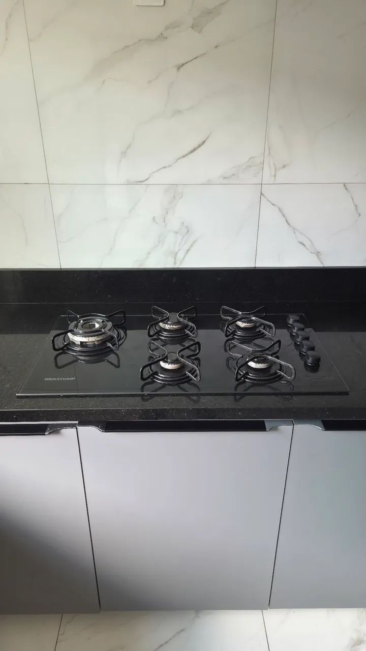 Cooktop Brastemp 5 Bocas TIME e Quadrichama 