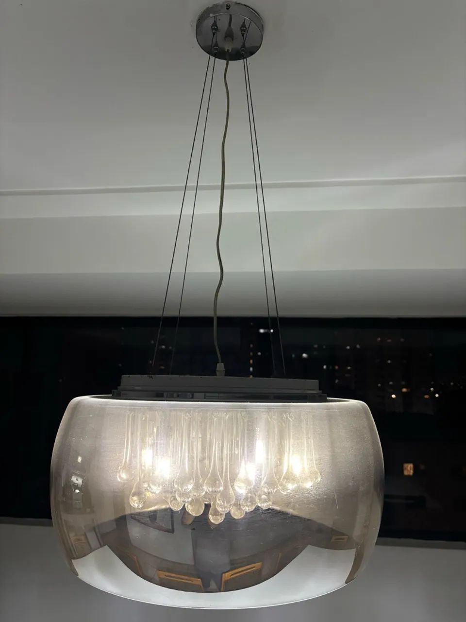 Lindo Lustre Prateado 