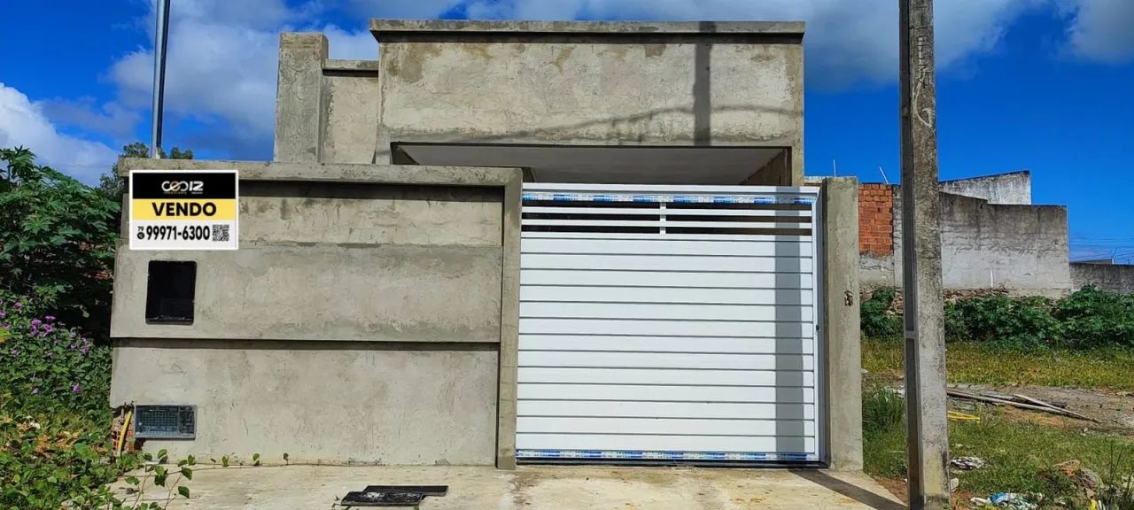Vende-se Casa Nova no Sítio Porto - Itabaiana/SE