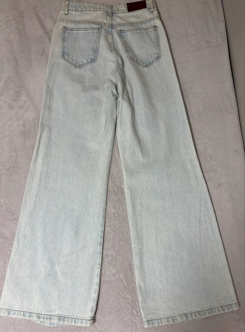Calça jeans wide leg  - Foto 2