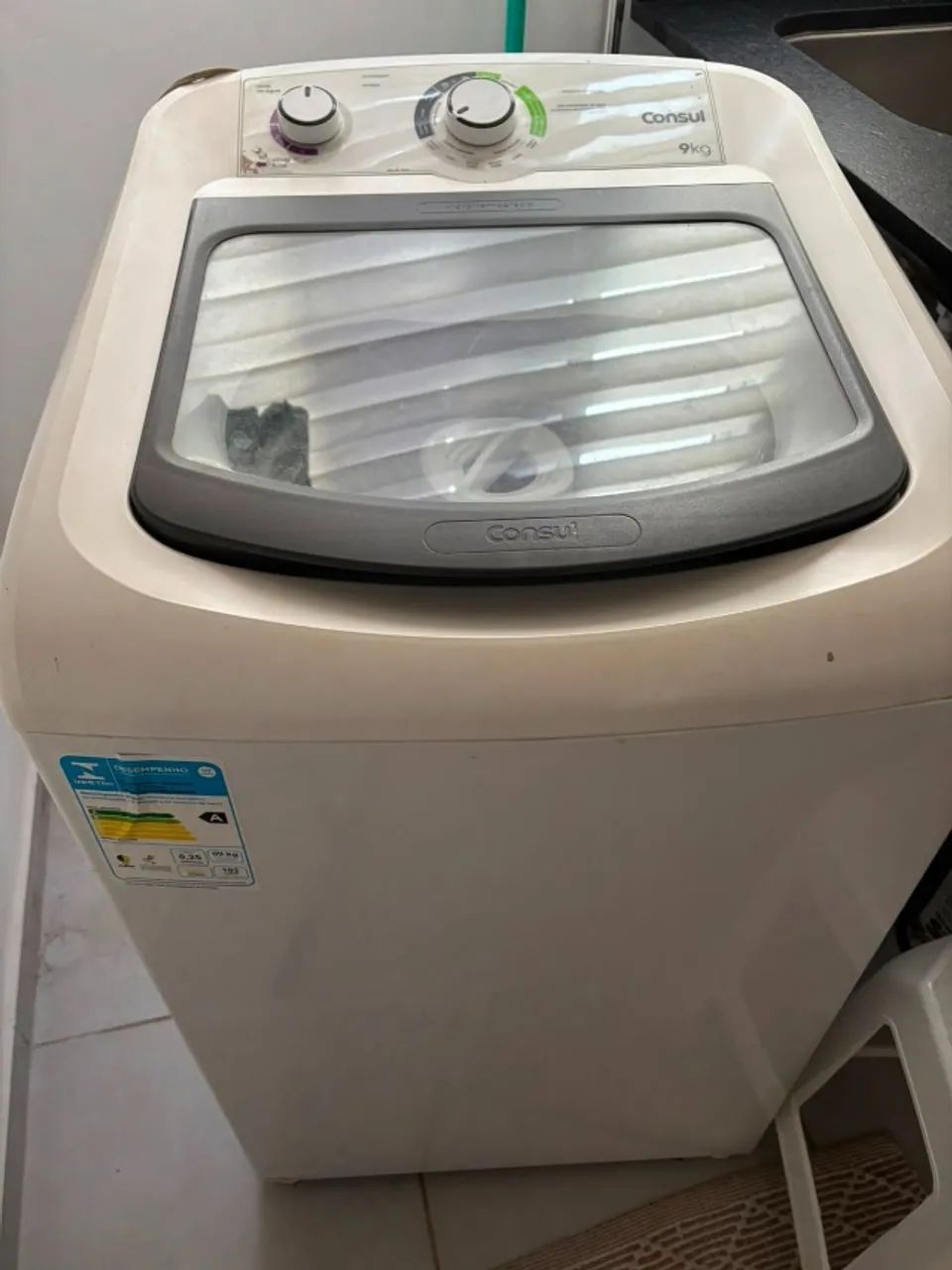 Máquina de lavar consul 9kg