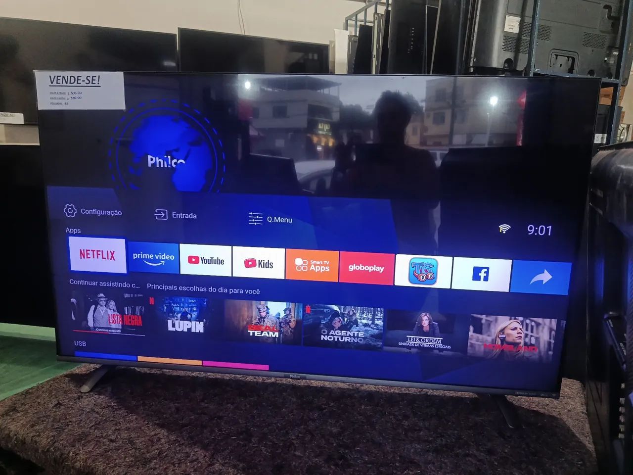TV Philco 55 Polegadas Smart!!! - Foto 3