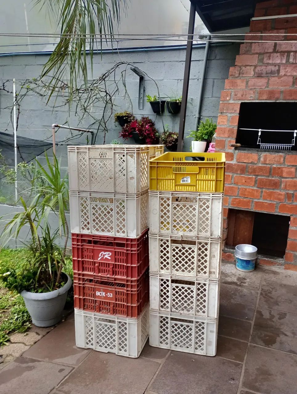Caixas de plástico 