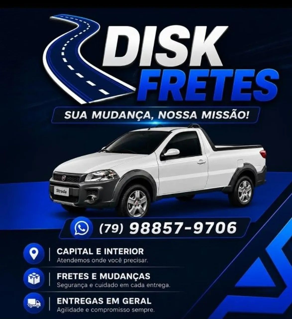 Disk frete capital e interior 
