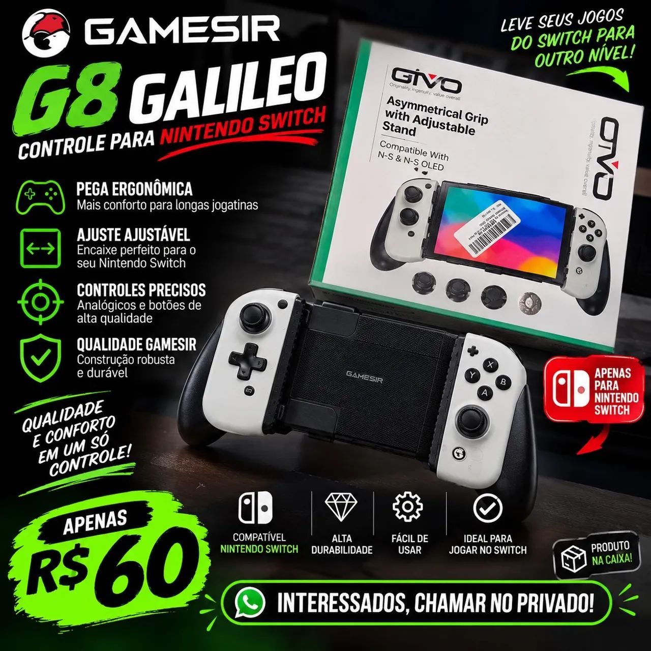 Suporte pra Nintendo Switch  - Foto 4
