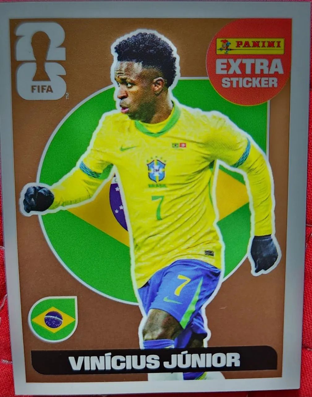 Figurinha legend copa 2026 Vinicius Jr