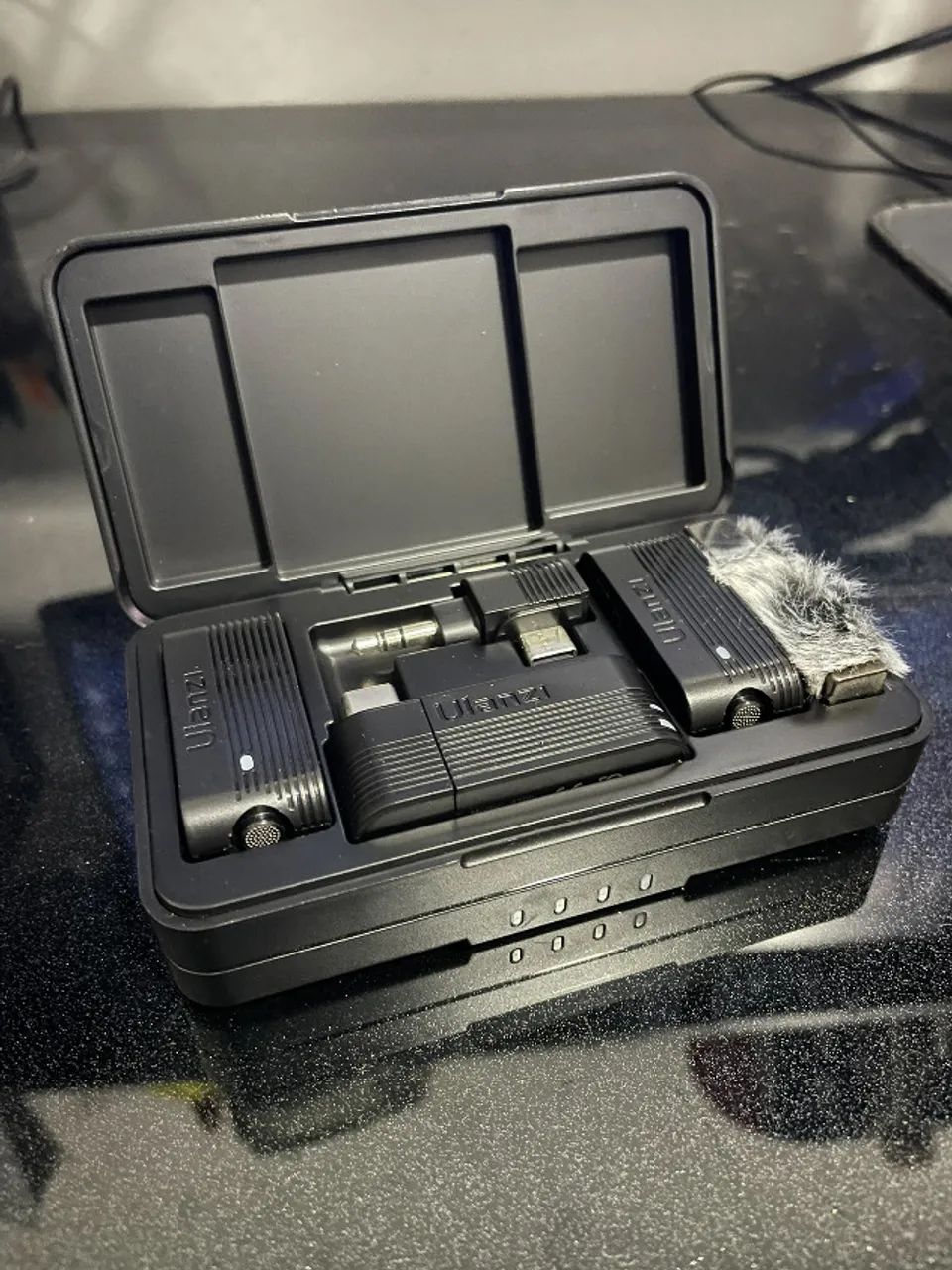 Microfone de Lapela sem fio Ulanzi A100 - Foto 3