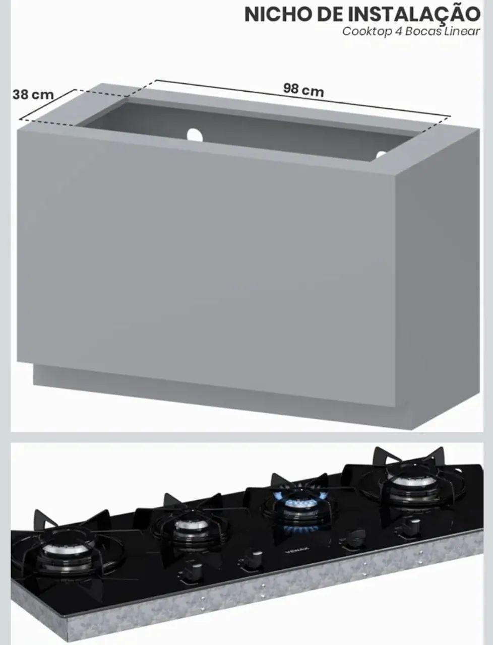 Fogão cooktop de mesa - Foto 3