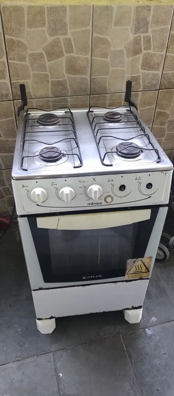 Fogão funcionando perfeitamente