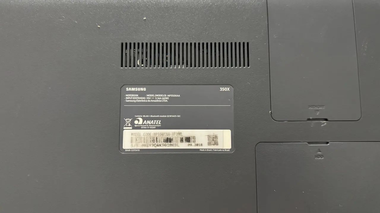 Computador notebook Samsung 350X NP350XAA - Foto 2