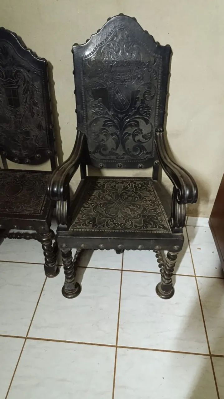 Cadeiras de estilo colonial português século XIX - Foto 2