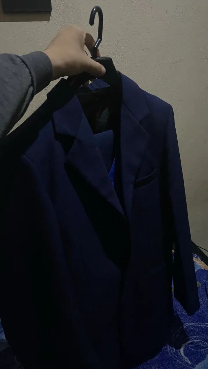 Terno Slim azul escuro - Foto 3