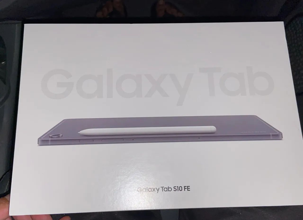 Galaxy TAB S10 FE 128gb cinza lacrado com nota