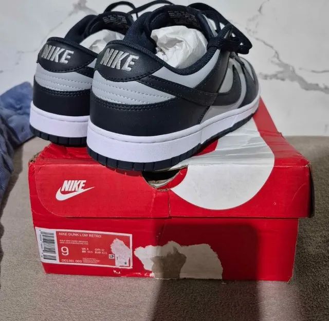 Nike Dunk Low Georgetown  40/41 perfeito estado - Foto 2