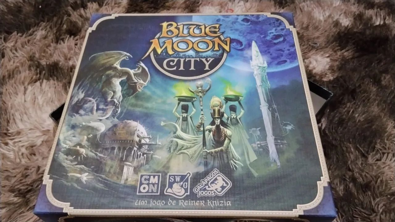 Blue moon city jogo de tabuleiro 