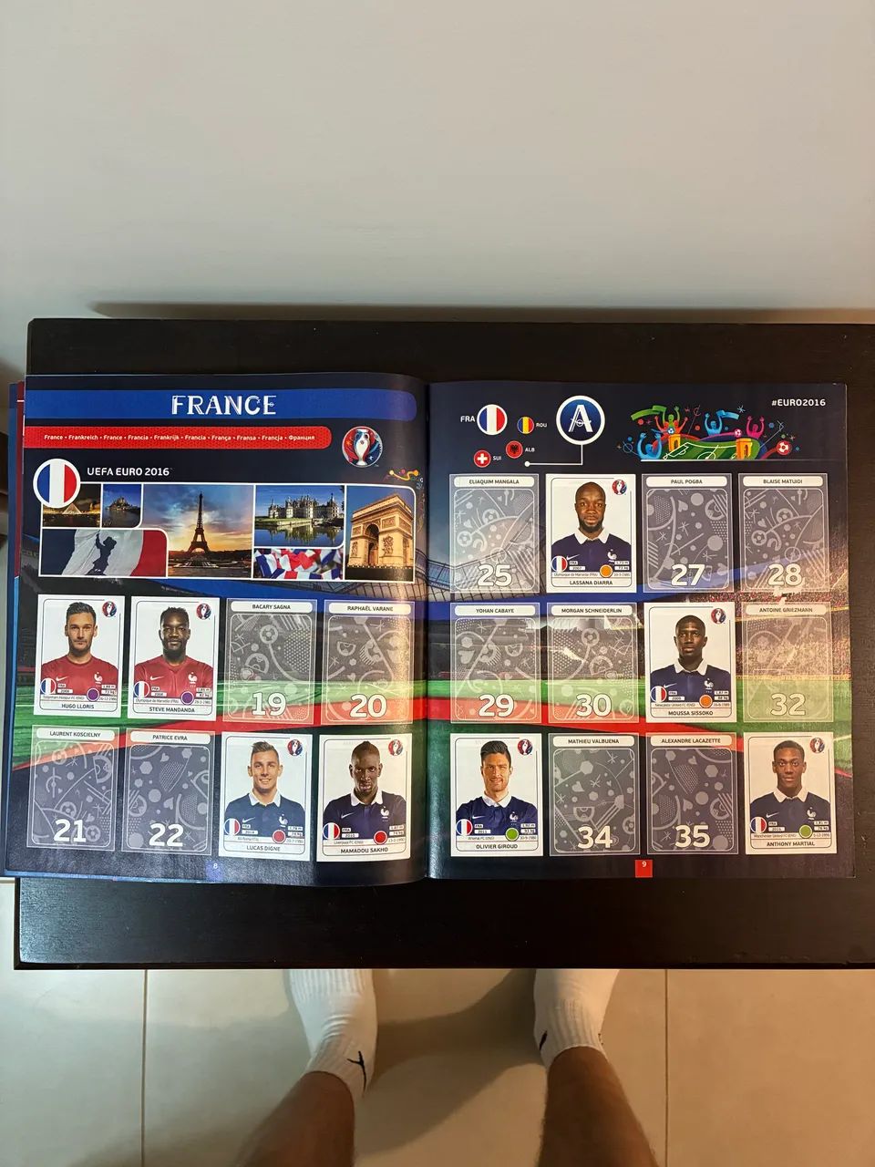 Álbum figurinhas UEFA Euro 2016 incompleto  - Foto 3