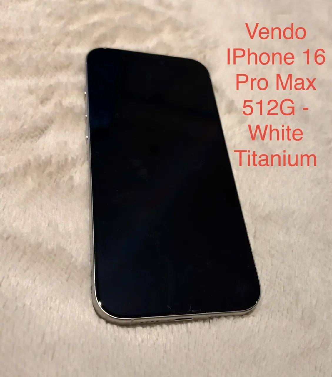 iPhone 16 Pro Max 512GB White Titanium. - Foto 5