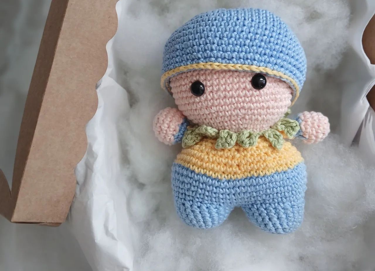 Amigurumi Garotinho  - Foto 5