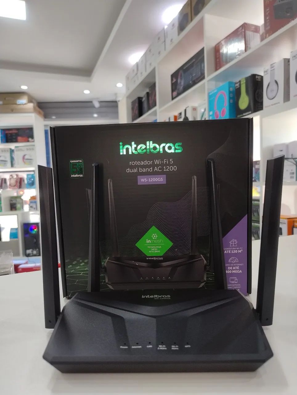 Roteador WiFi Dual Band AC1200 Com inMesh E MU-MIMO - Foto 2