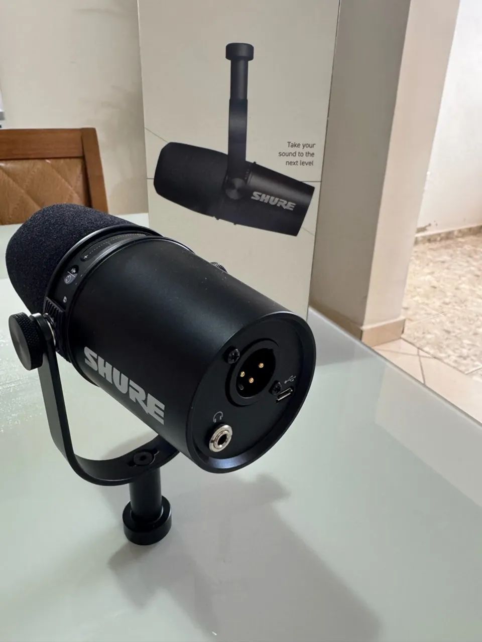 Microfone Shure MV7 (USB + XLR) - Foto 2