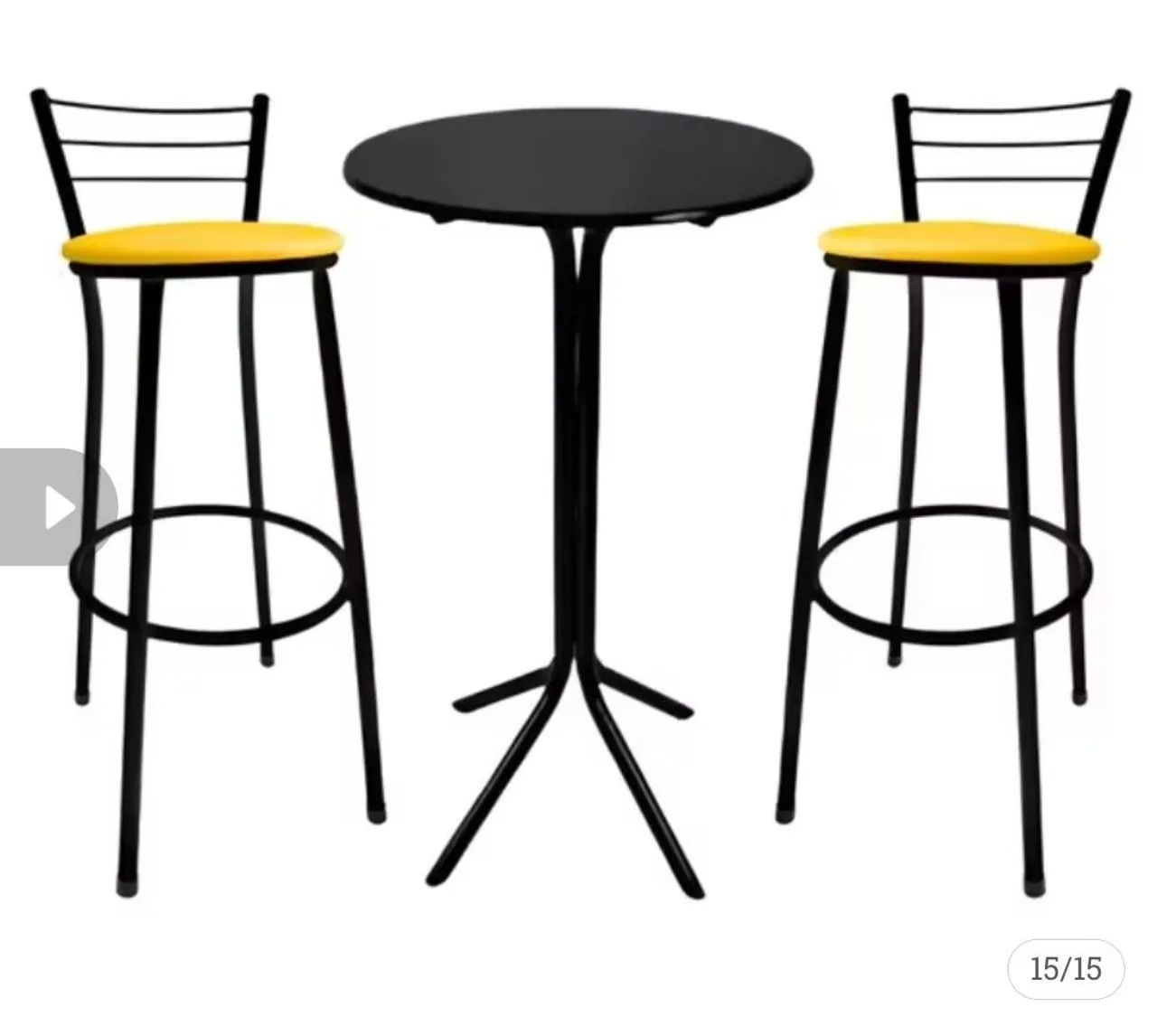 Mesa Bistrô com duas bancas