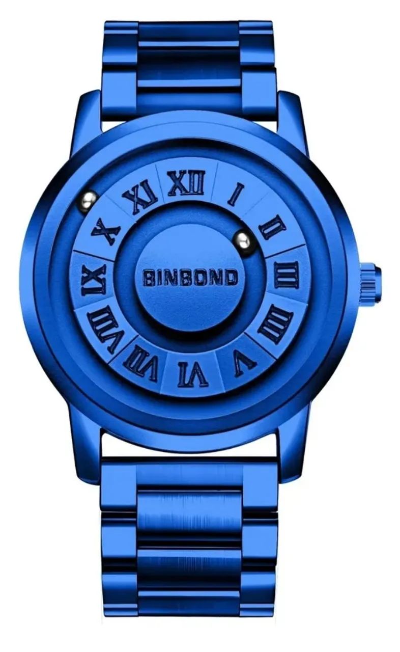 Relógios Magnético importado azul...super top!!! - Foto 3