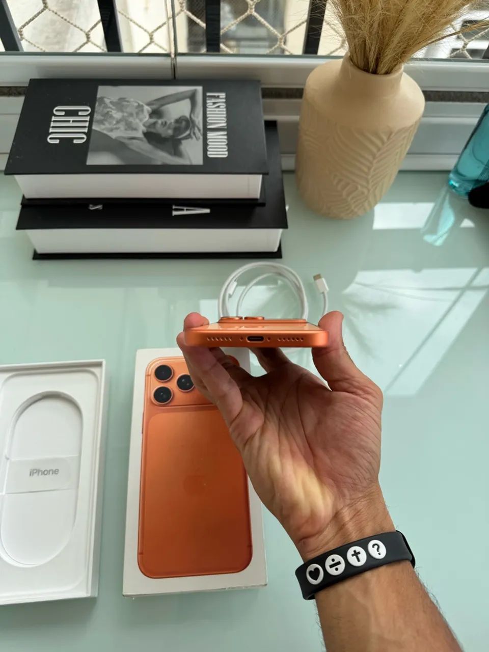 iPhone 17 pro Max 1tb (1000gb) 1 mês de uso novinho - Foto 5
