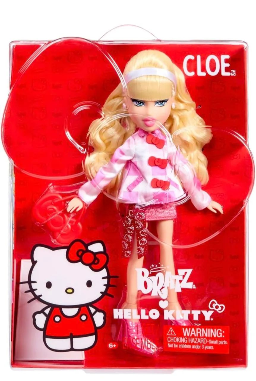 Pronta entrega Boneca Doll Bratz Cloe Hello Kitty Sanrio 