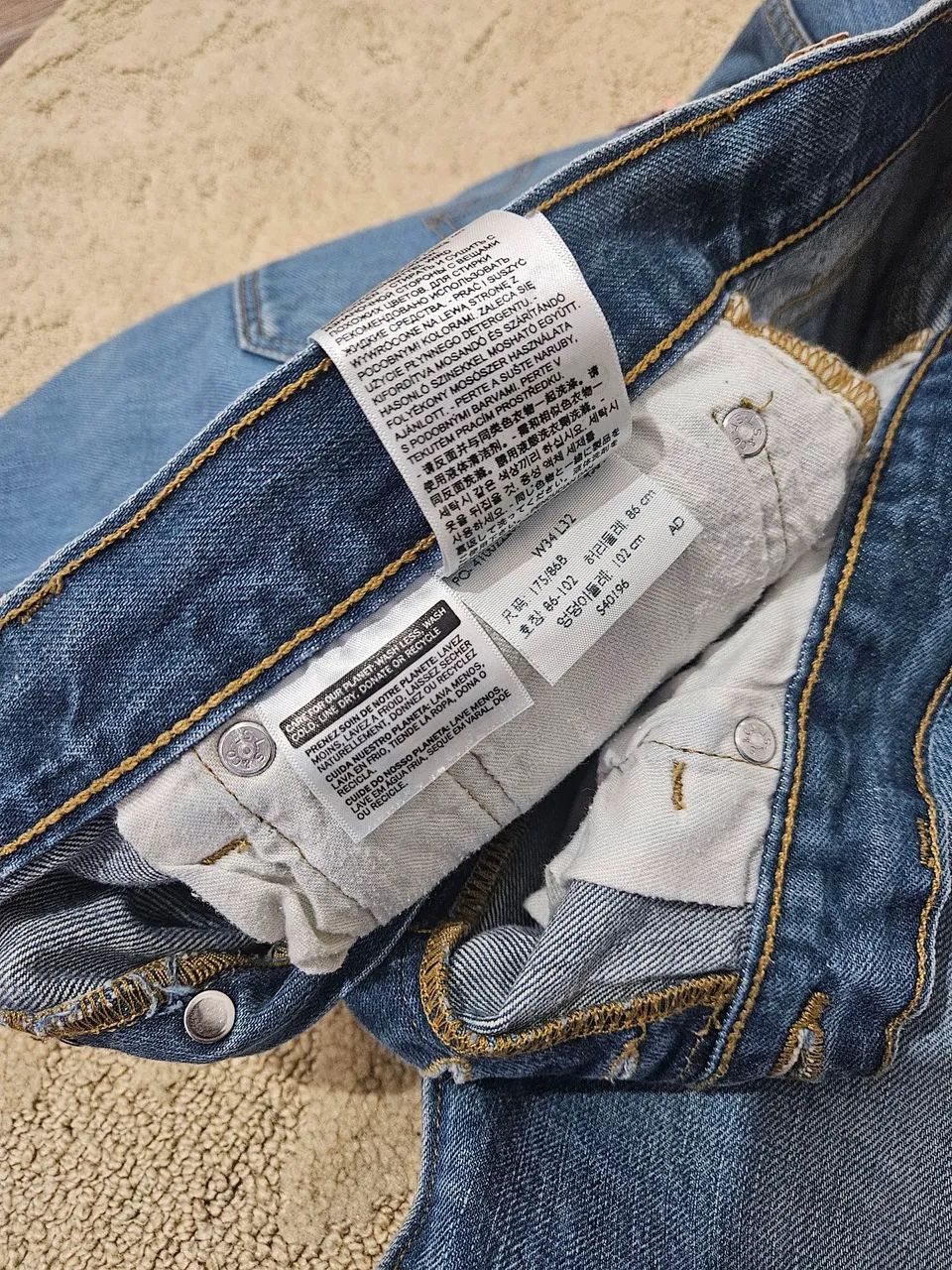 Calca jeans levis 501 - Foto 4
