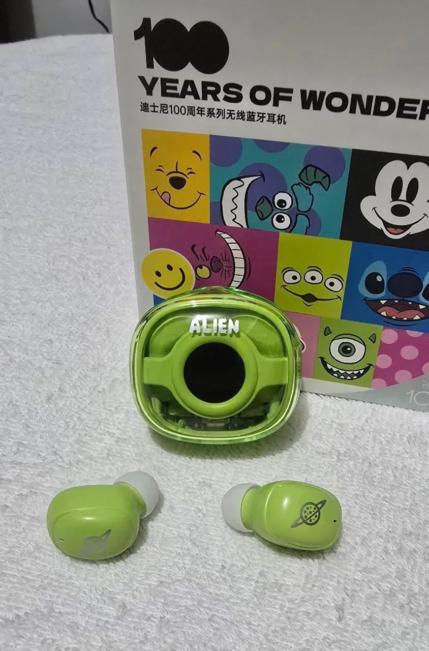 Fone de ouvido Bluetooth do Alien do Toy Story original  - Foto 3