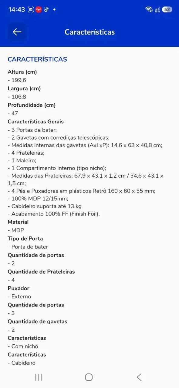 Guarda Roupa - Bartira  - Foto 5