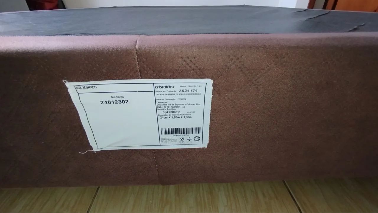 Basa de cama casal semi novo  - Foto 3
