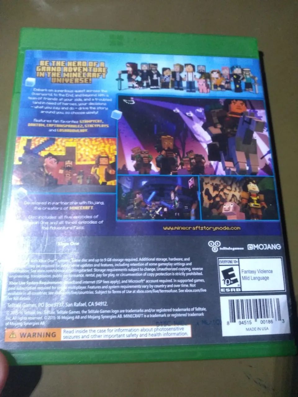 Minecraft Story mode Xbox one  - Foto 2