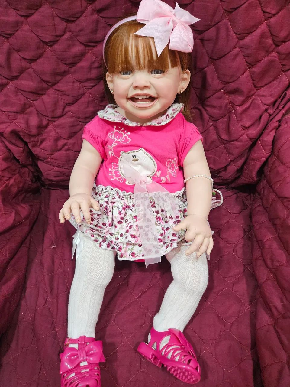 Boneca Reborn de vinil - Foto 2