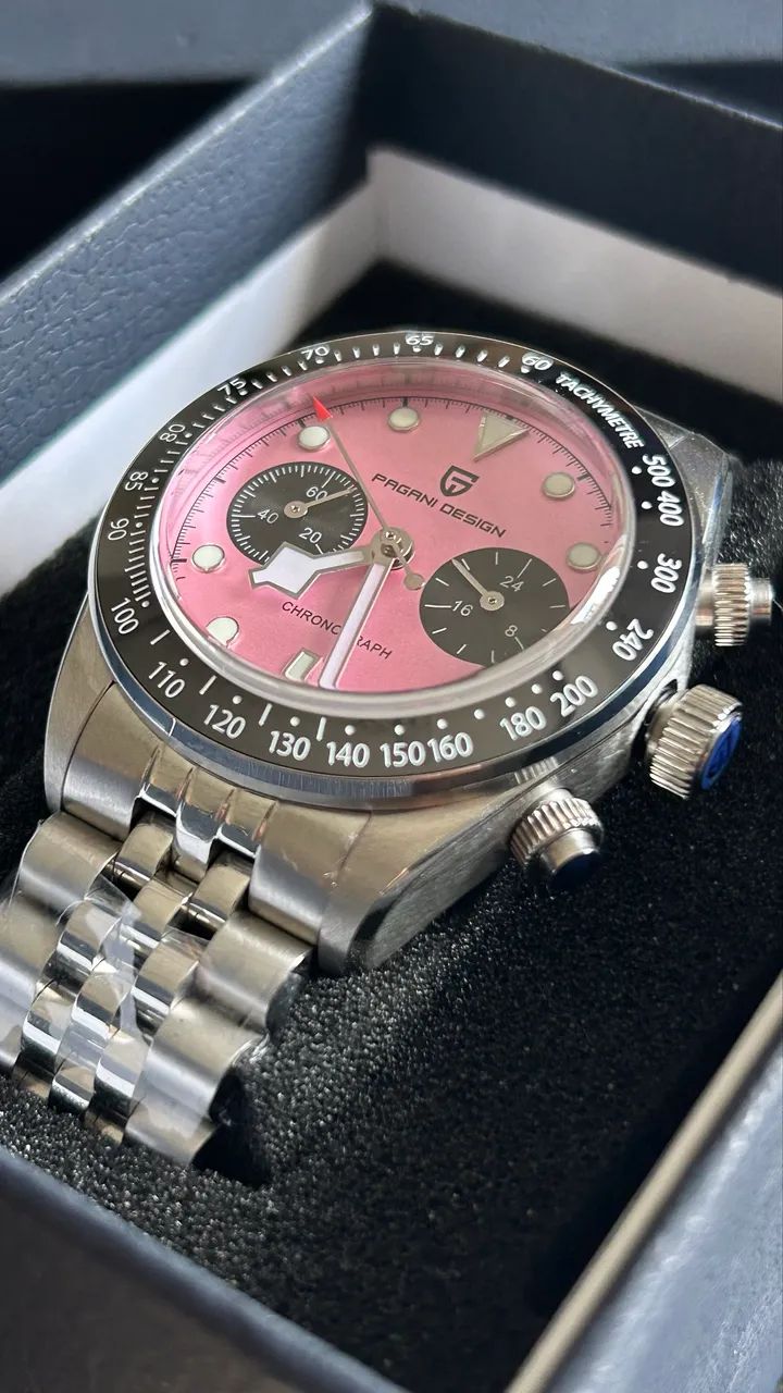 Relógio Pagani Design H. Tudor Black Bay Pink - Foto 2