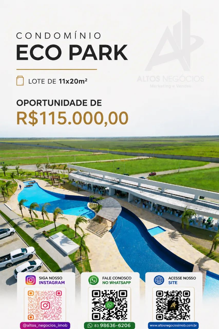 Lote Eco Park - Excelente Preço e Condições