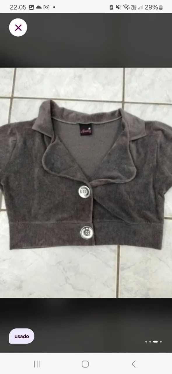 Blusa de frio / cropped - Foto 3