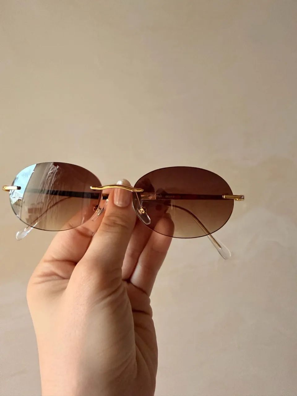 Óculos RayBan Tech Oval RB3767 Dourado - Foto 2