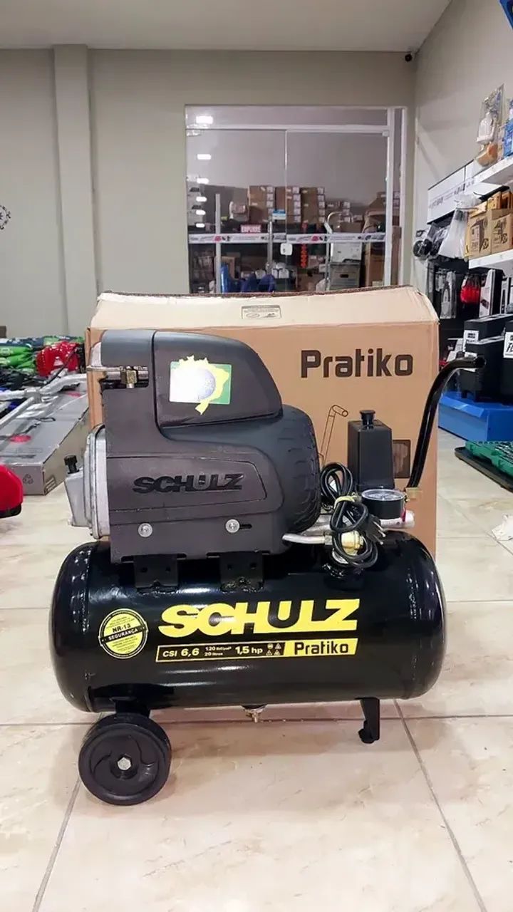 Compressor de 20L 1.5hp 120psi Schulz (Loja)