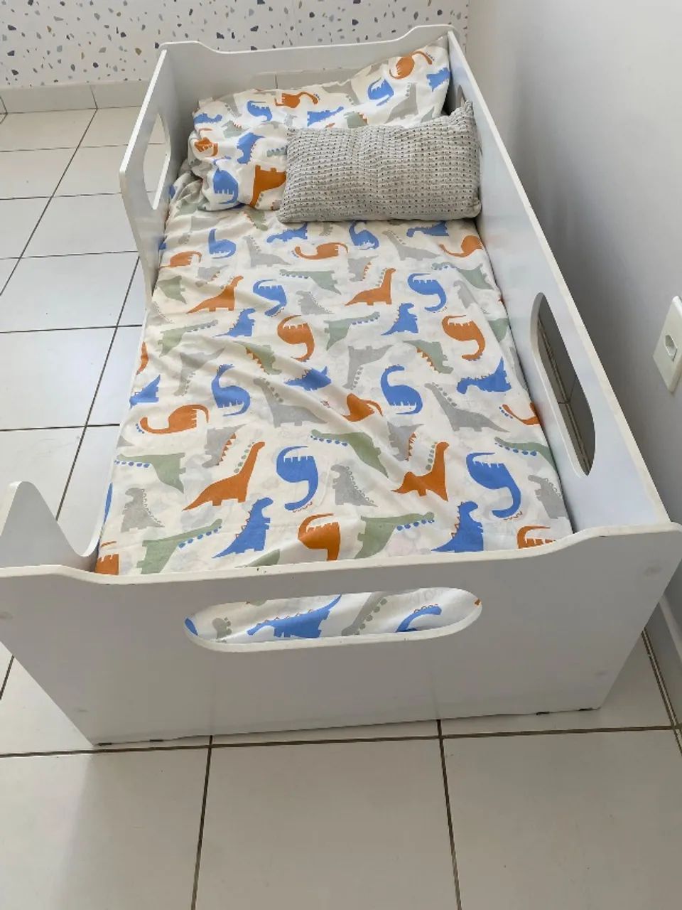 Cama infantil montessoriana com colchão  - Foto 3