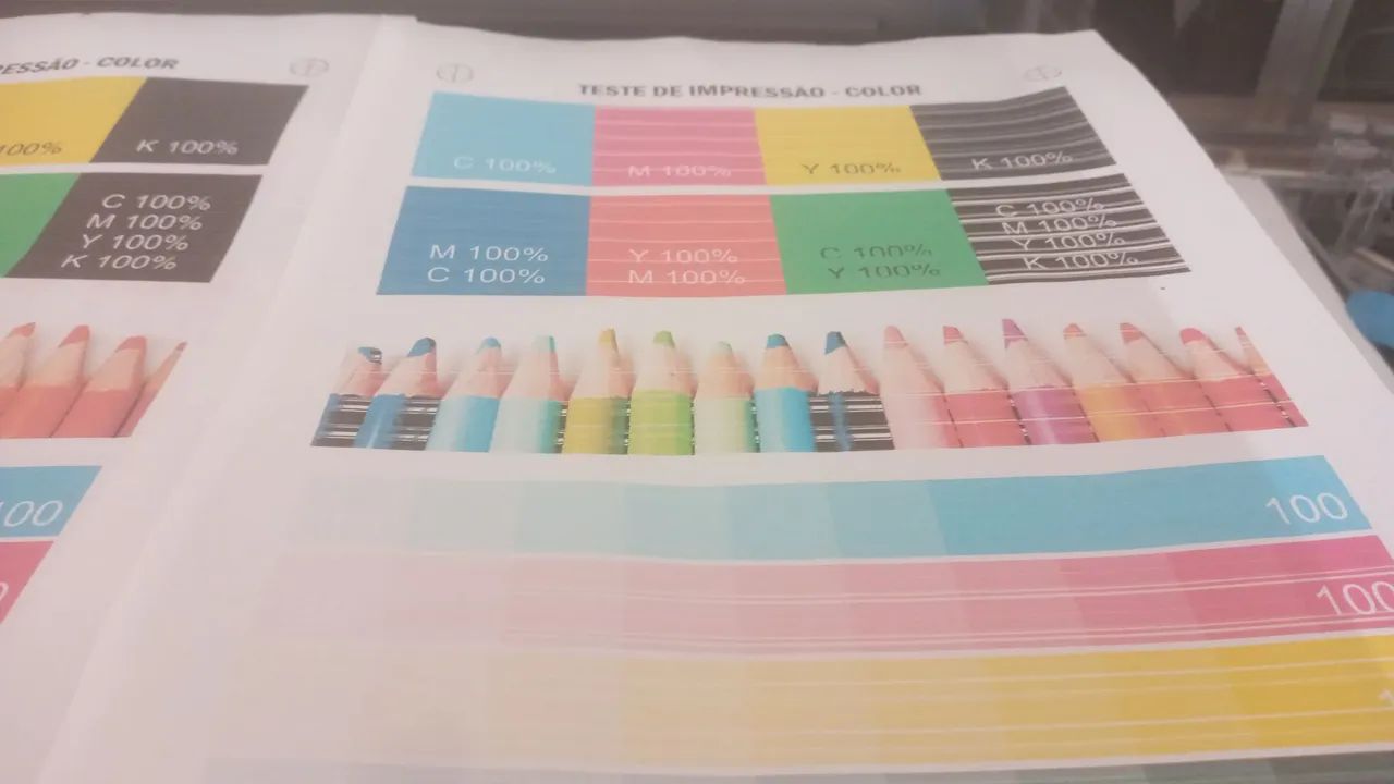 Impressora Epson tanque L4150  com falha  - Foto 5