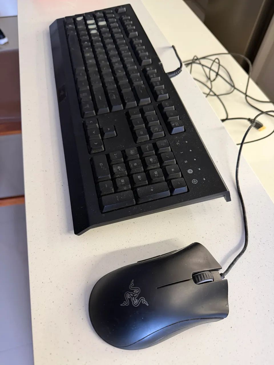 Combo Razer Teclado Cynosa Pro + Mouse Deathadder 2.000 Dpi - Foto 2