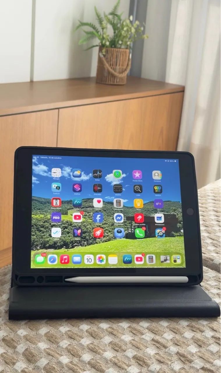 Vendo Ipad 64g com caneta e capa  - Foto 4