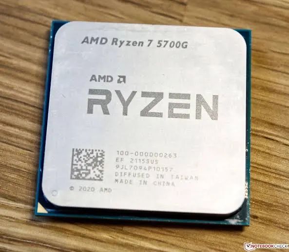 PROCESSADOR RYZEN 7 5700G