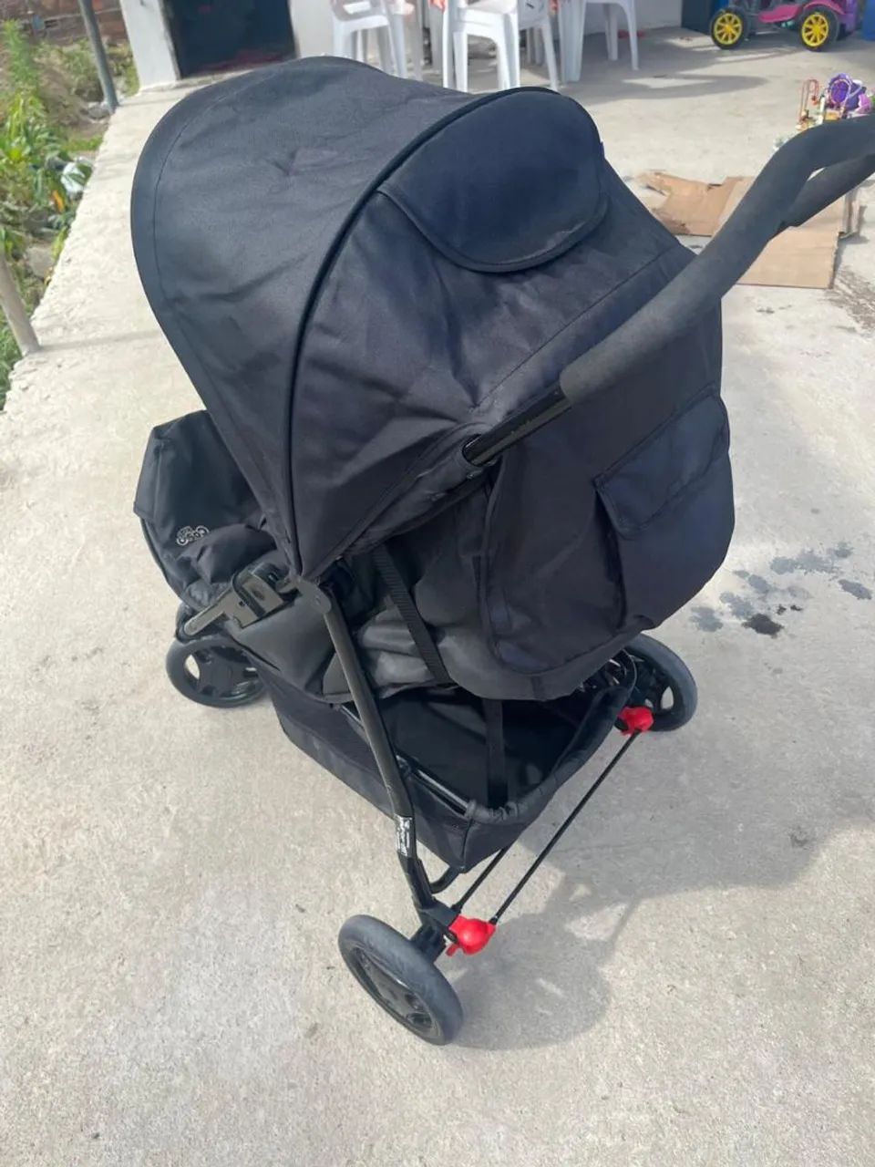 Carrinho de Bebê (preto) 
