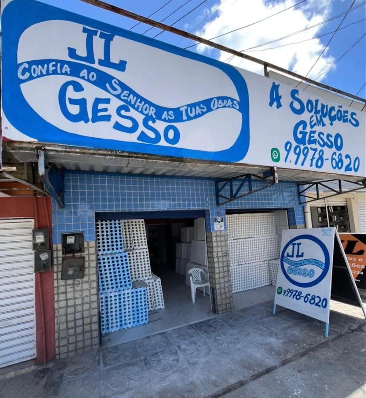 Gesso Direto da Fábrica- Placas, Blocos e Roda-Teto - Foto 5