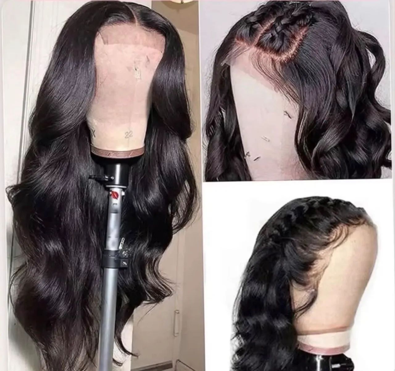 Lace front cabelo humano 70 cm ondulado  - Foto 3